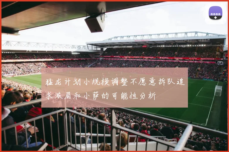 猛龙计划小规模调整不愿意拆队追求浓眉和小萨的可能性分析